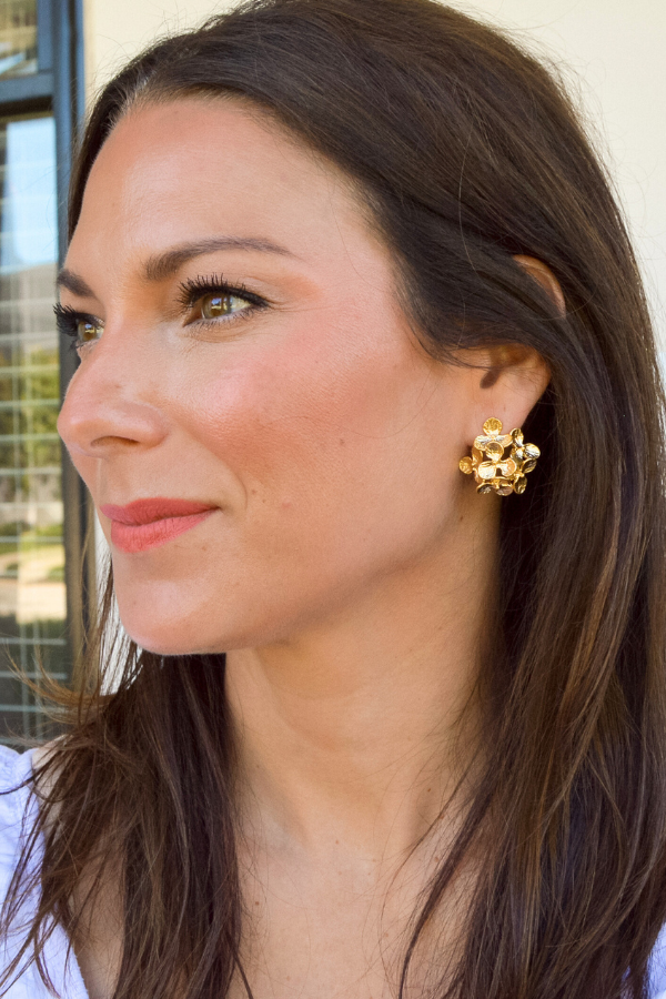 Eva Floral Stud Earrings