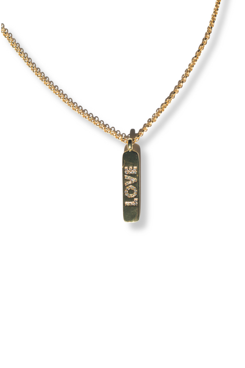 Love Bar Necklace