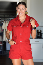 Ruby Rally Romper