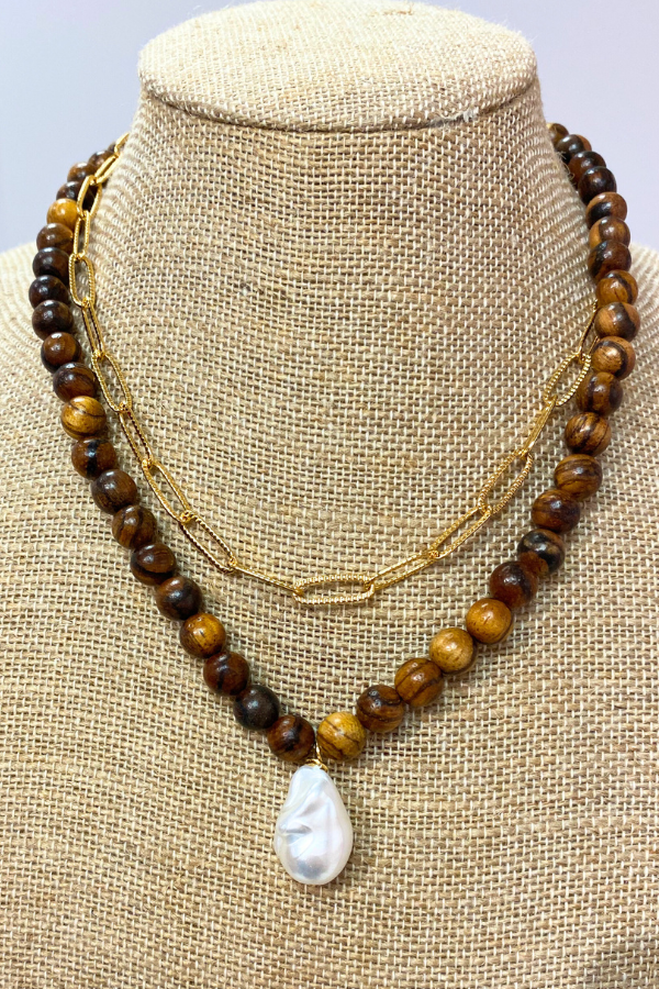 Camille Pearl Necklace