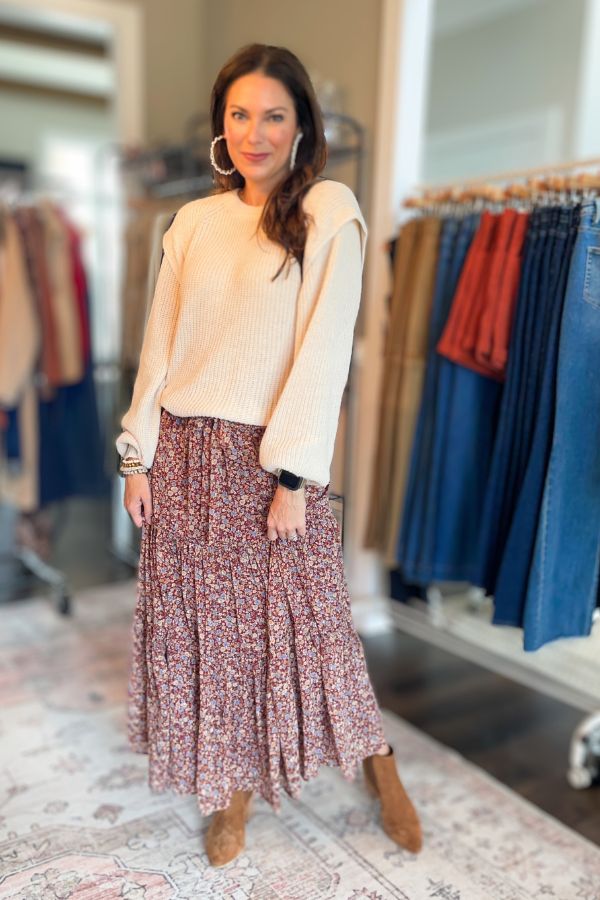 All or Nothing Maxi Skirt