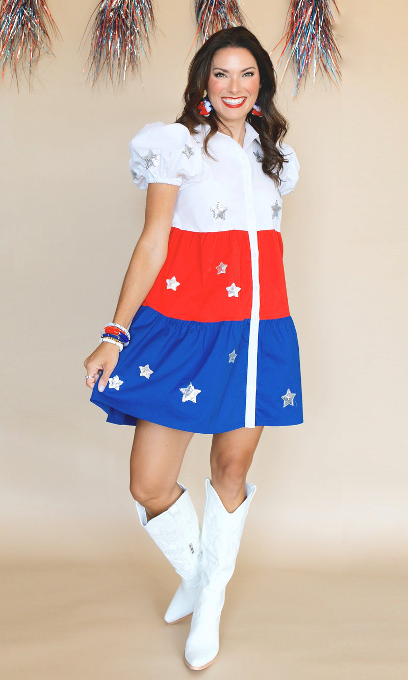 The Red, White, and Blue Spirit Dress