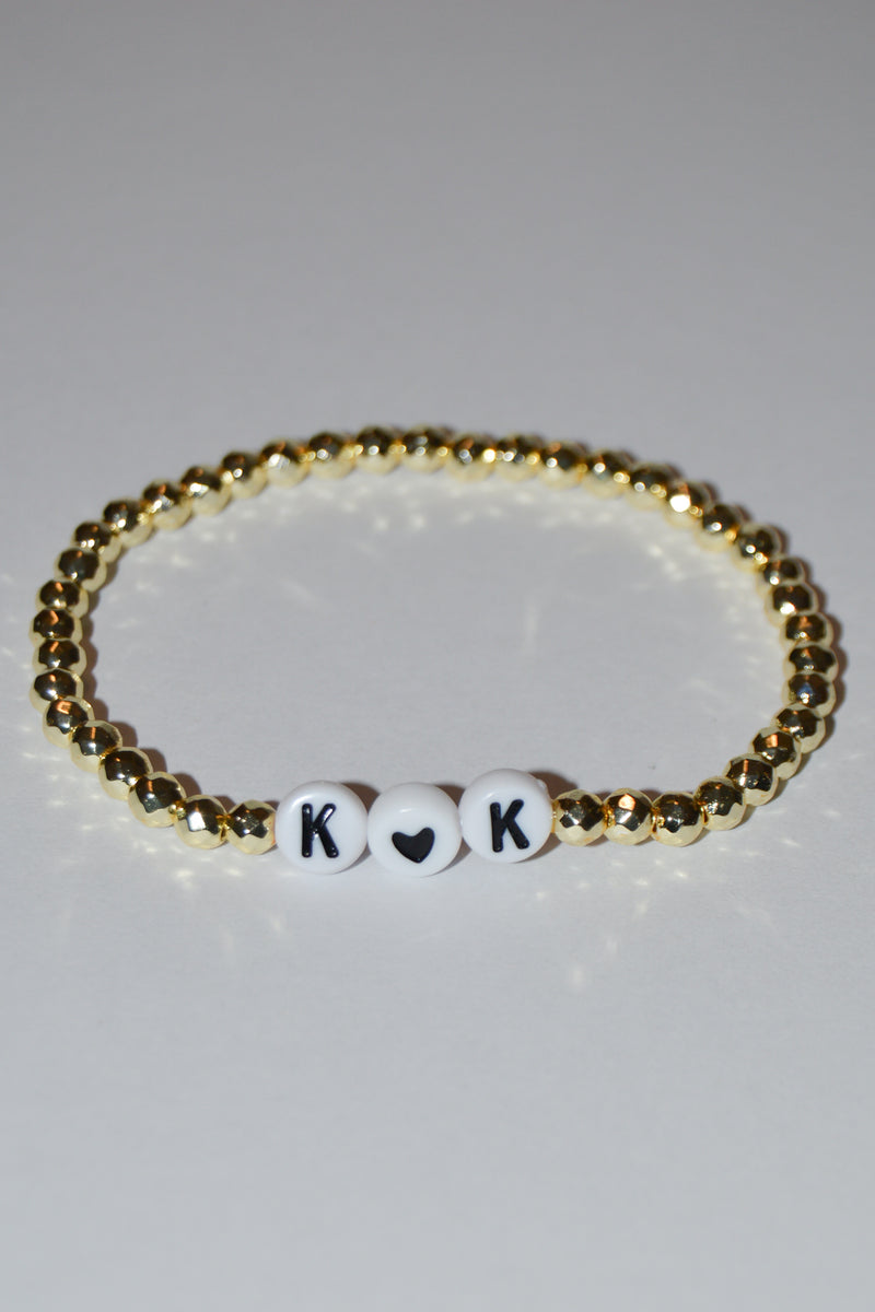 Gold Words Bracelets