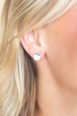 Nina Stud Earrings- Silver