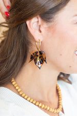 Flora Hoop Earrings
