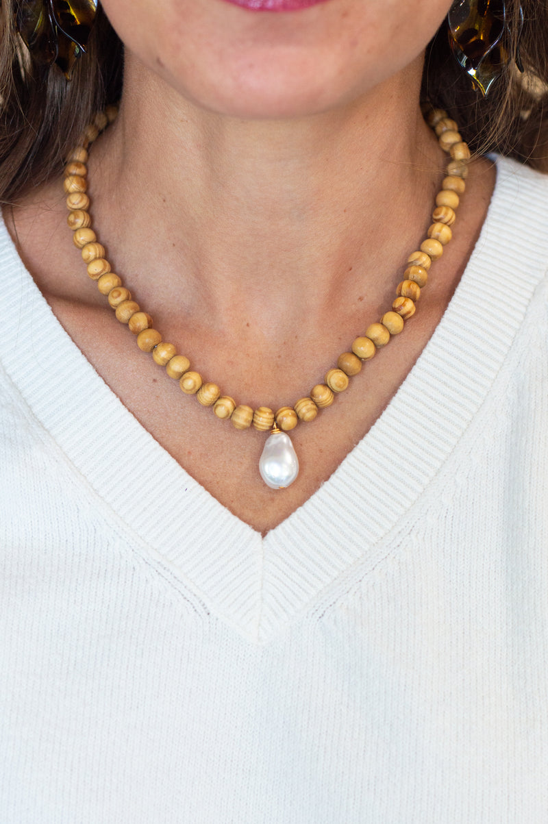 Camille Pearl Necklace