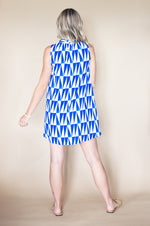 All American Ruffle Neck Dress
