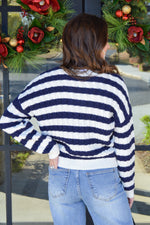 Classic Ridge Striped Sweater