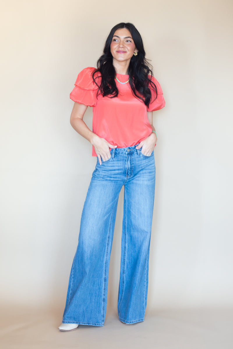 Infinite Motion Extra Wide Leg Jeans