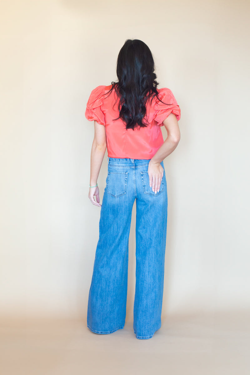 Infinite Motion Extra Wide Leg Jeans