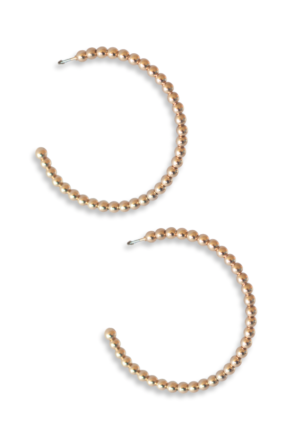 Grace Hoop Earrings- gold