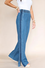 Get My Groovy Back Wide Leg Jeans