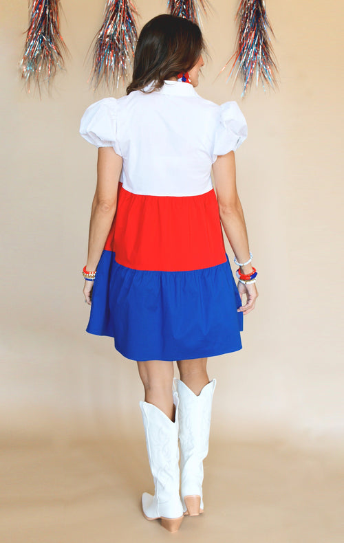 The Red, White, and Blue Spirit Dress