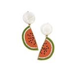 Tropics Earrings- watermelon