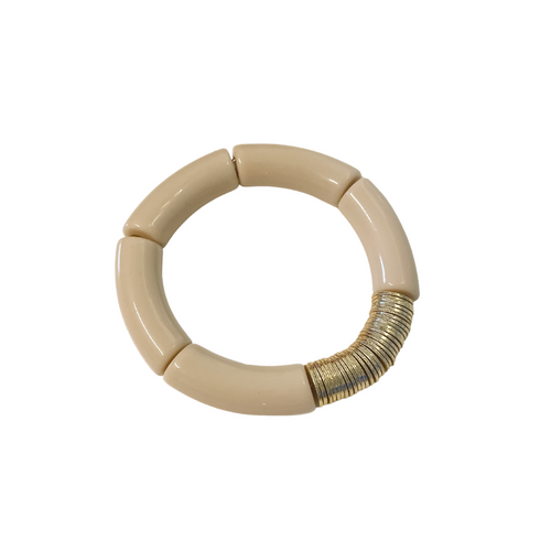 Harlow Bracelets- gold disc